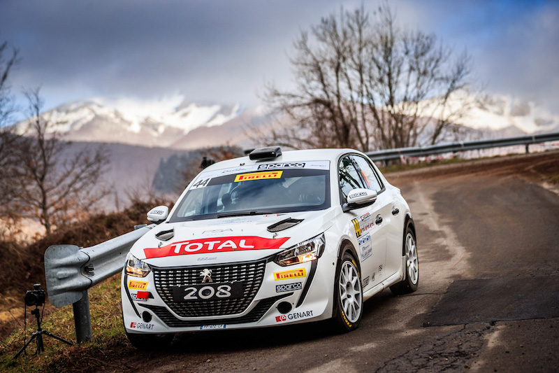 Rally del Ciocco,Peugeot e Nucita buona la prima Rally del Ciocco,Peugeot e Nucita buona la prima