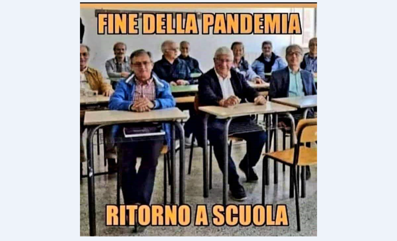 Covid vissuto con ironia/ Ecco quando i ragazzi torneranno a scuola… Covid vissuto con ironia/ Ecco quando i ragazzi torneranno a scuola…