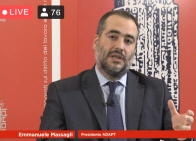 Convegno ADAPT. Massagli: “Un futuro di sostenibilità è possibile”