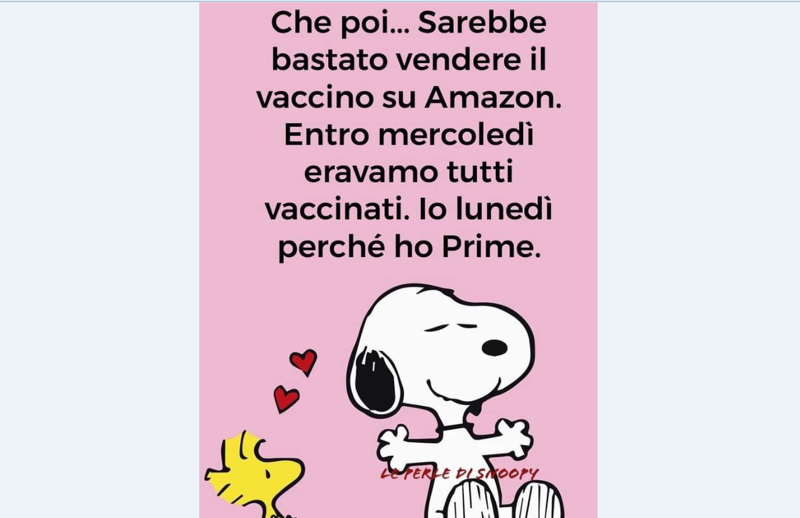 Covid vissuto con ironia/Vaccino AstraZeneca? Chi lo fa non ha paura di niente Covid vissuto con ironia/Vaccino AstraZeneca? Chi lo fa non ha paura di niente