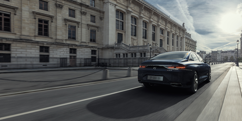 DS 9 E-TENSE: la nuova dimensione dello spazio riservato ai passeggeri.