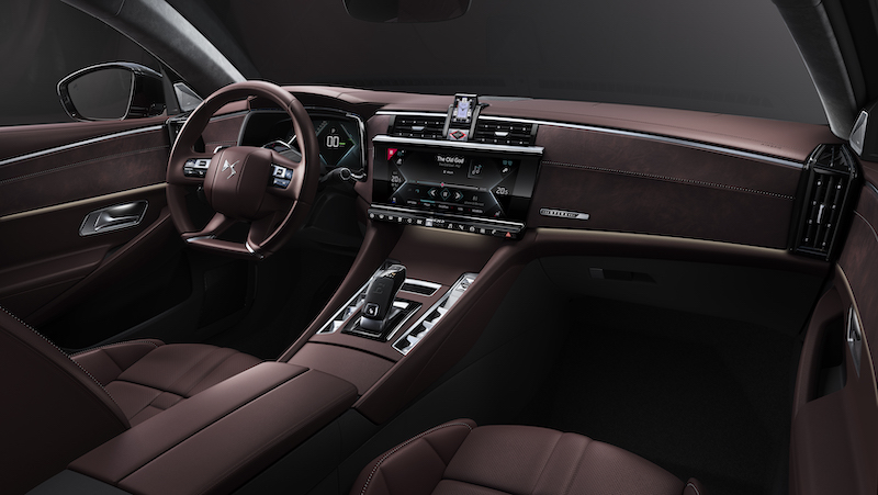 DS 9 E-TENSE: la nuova dimensione dello spazio riservato ai passeggeri.