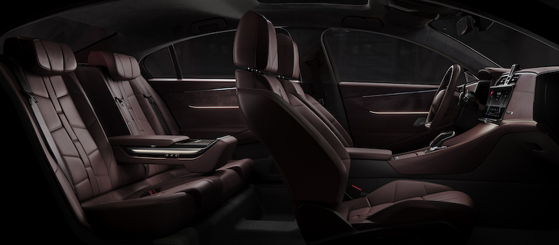DS 9 E-TENSE: la nuova dimensione dello spazio riservato ai passeggeri.