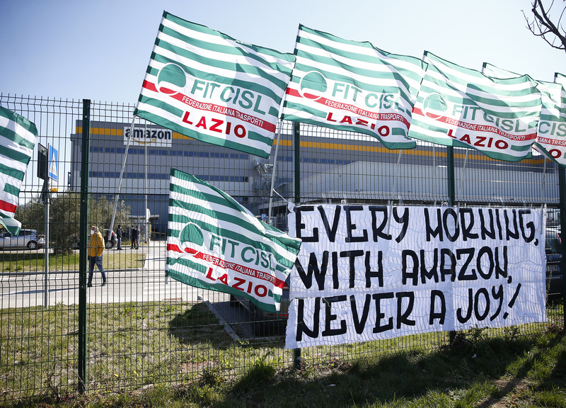 Sciopero Amazon, la Fit-Cisl festeggia per aver “espugnato” Passo Corese Sciopero Amazon, la Fit-Cisl festeggia per aver “espugnato” Passo Corese