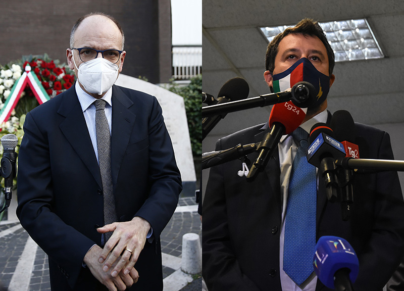 Governo, Salvini: “Priorità Letta e Pd è insultarmi”. Chi ha ragione? VOTA Governo, Salvini: “Priorità Letta e Pd è insultarmi”. Chi ha ragione? VOTA