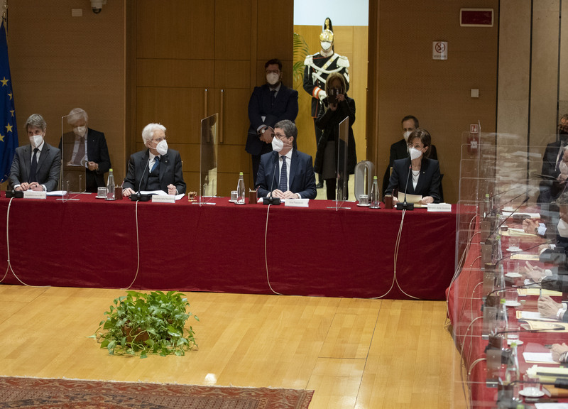 Giustizia, l’appello di Mattarella: “Servono le riforme”