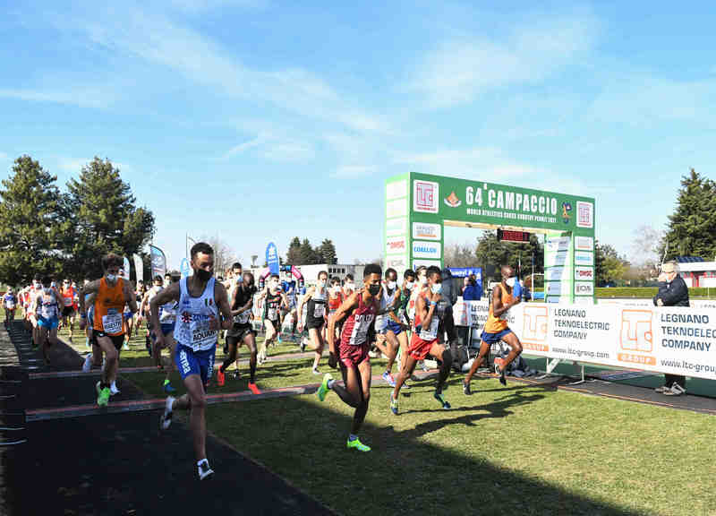 Campaccio Cross Contry 2021 maschile vince l’ugandese Jacob Kiplino