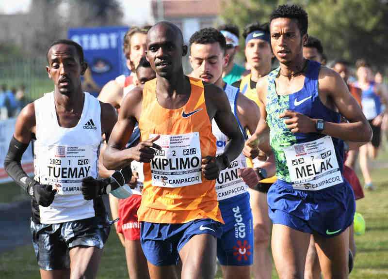Campaccio Cross Contry 2021 maschile vince l’ugandese Jacob Kiplino