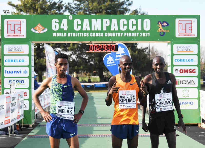 Campaccio Cross Contry 2021 maschile vince l’ugandese Jacob Kiplino