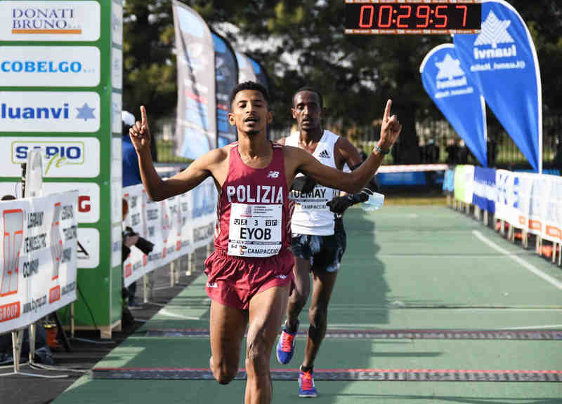 Campaccio Cross Contry 2021 maschile vince l’ugandese Jacob Kiplino