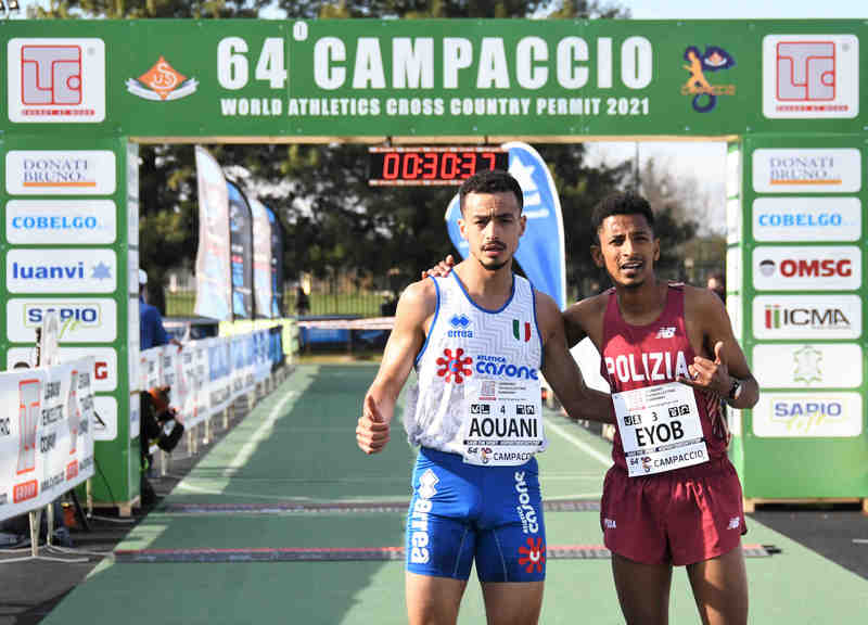 Campaccio Cross Contry 2021 maschile vince l’ugandese Jacob Kiplino