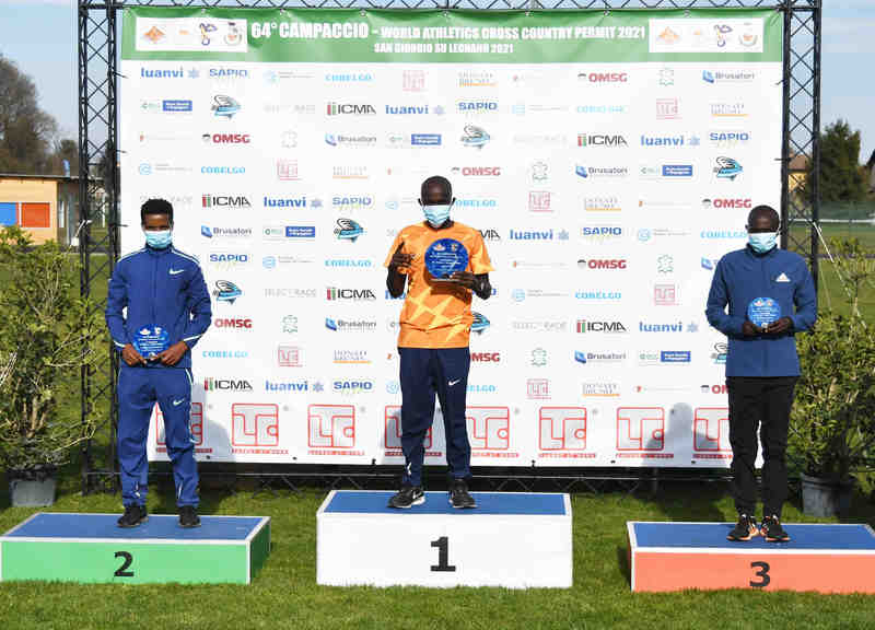Campaccio Cross Contry 2021 maschile vince l’ugandese Jacob Kiplino