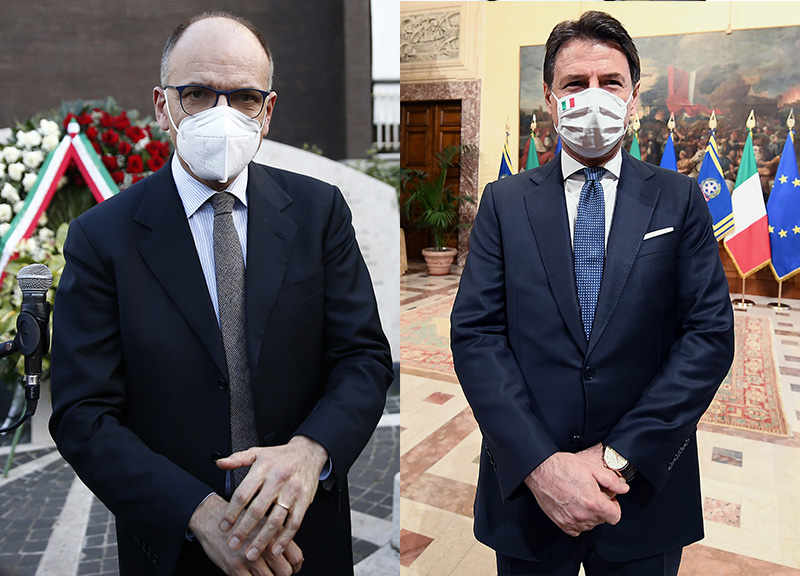 Letta-Conte, rose ma anche spine. Il dialogo tra Pd e M5s tra stop and go Letta-Conte, rose ma anche spine. Il dialogo tra Pd e M5s tra stop and go
