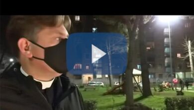 Vangelo e megafono contro lo spaccio: il sacerdote che lotta a San Basilio