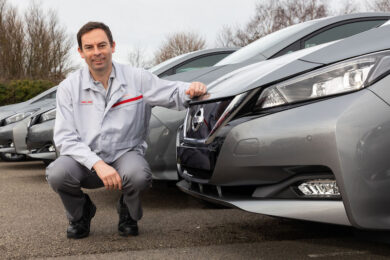 Nissan Leaf supera la produzione dell’iconica Bluebird