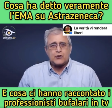 Covid, che cos’ha detto veramente l’EMA su AstraZeneca? VIDEO