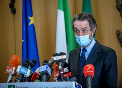 Fontana: su Lombardia fake news, zona rossa confermata fino a Pasqua