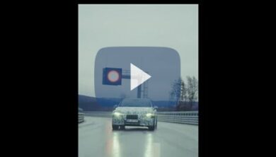 Mercedes: Eva Greiner scende in pista con la nuova  EQS