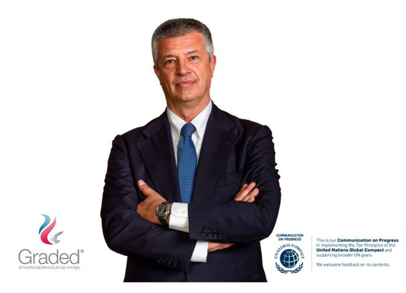 Graded entra nel Global Compact network Italia per la sostenibilità ambientale Graded entra nel Global Compact network Italia per la sostenibilità ambientale