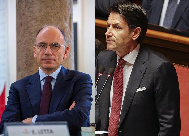 Sondaggi, Pd e M5S volano insieme con Letta e Conte. Salvini va giù. I numeri