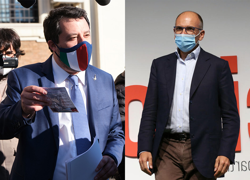 Pd, Letta: “Salvini? Lo vedo in difficoltà. E le risposte di Draghi…” Pd, Letta: “Salvini? Lo vedo in difficoltà. E le risposte di Draghi…”