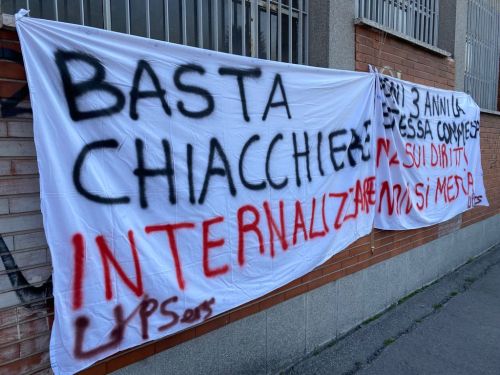 Logistica, lavoratori in sciopero per il rinnovo del contratto anche a Milano Logistica, lavoratori in sciopero per il rinnovo del contratto anche a Milano