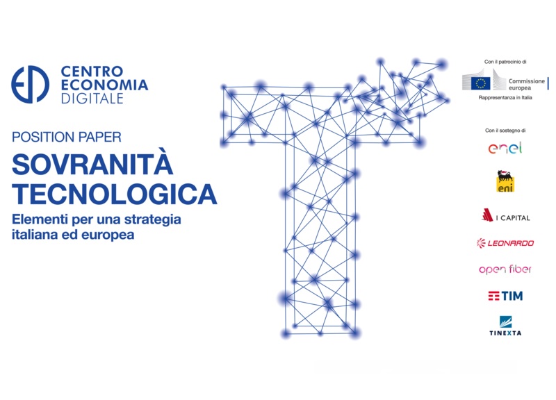 Sovranità tecnologica: dialogo con le maggiori aziende per rilanciare il Paese Sovranità tecnologica: dialogo con le maggiori aziende per rilanciare il Paese