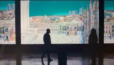 Malpensa: la Milano illustrata da Stanga al Terminal 1