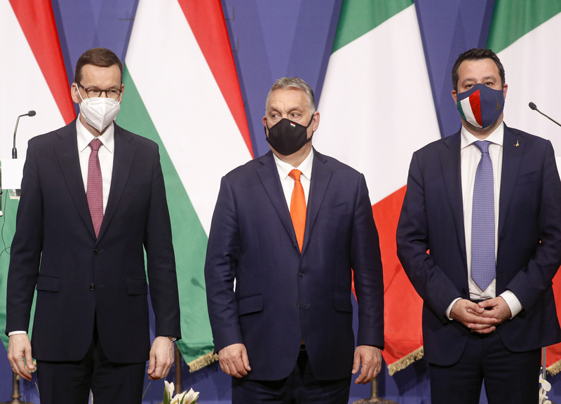 Salvini incontra Orban e Morawiecki: “Obiettivo diventare 1° gruppo europeo”