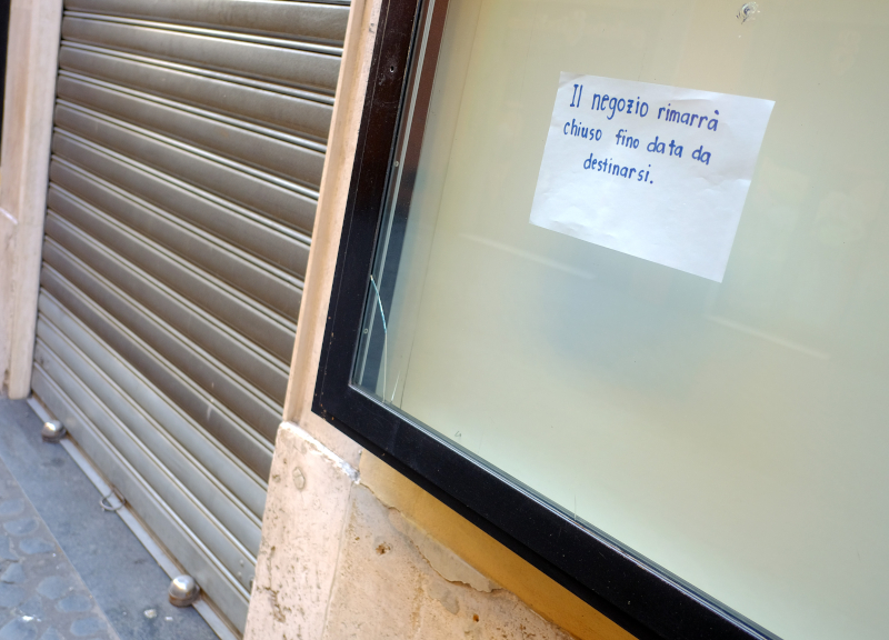 Coronavirus, quasi 7 imprese romane su 10 con l’acqua alla gola. I dati shock Coronavirus, quasi 7 imprese romane su 10 con l’acqua alla gola. I dati shock