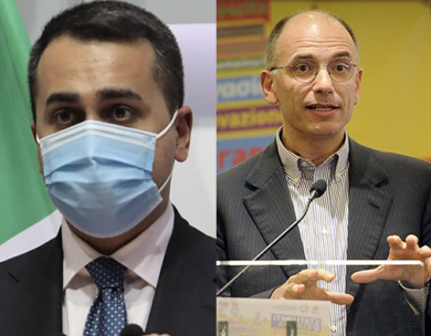 Letta-di Maio: Europa, Recovery, Sud, alleanze e “forte intesa” sul governo
