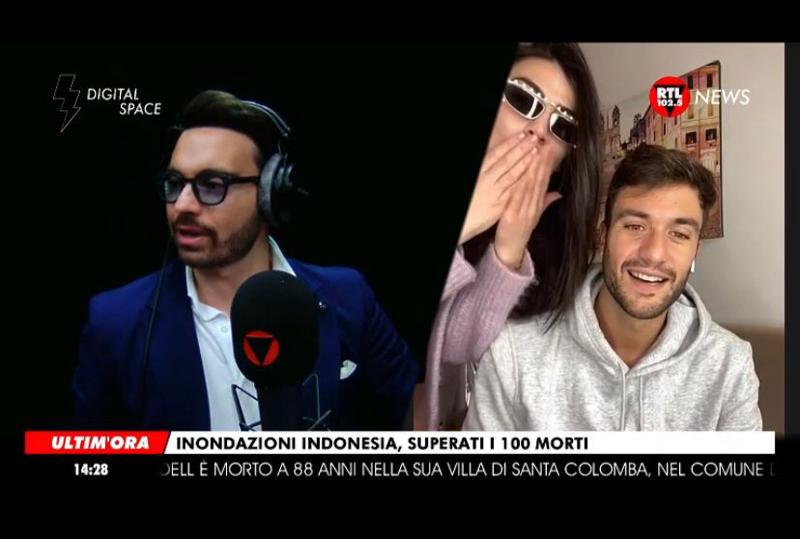 Pretelli e la Salemi in radiovisione su RTL102.5 News, arriva l’annuncio Pretelli e la Salemi in radiovisione su RTL102.5 News, arriva l’annuncio