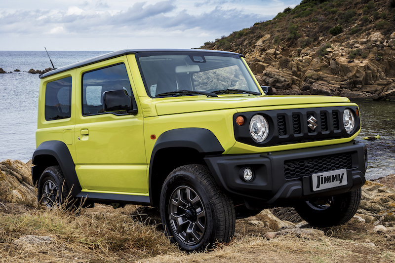 Suzuki presenta Jmny Pro con omologazione autocarro a due posti