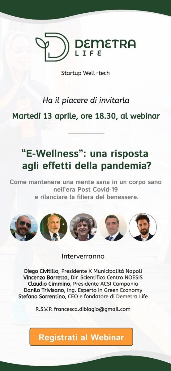Post Covid. Webinar Well-tech: come mantenere una mente sana in un corpo sano Post Covid. Webinar Well-tech: come mantenere una mente sana in un corpo sano