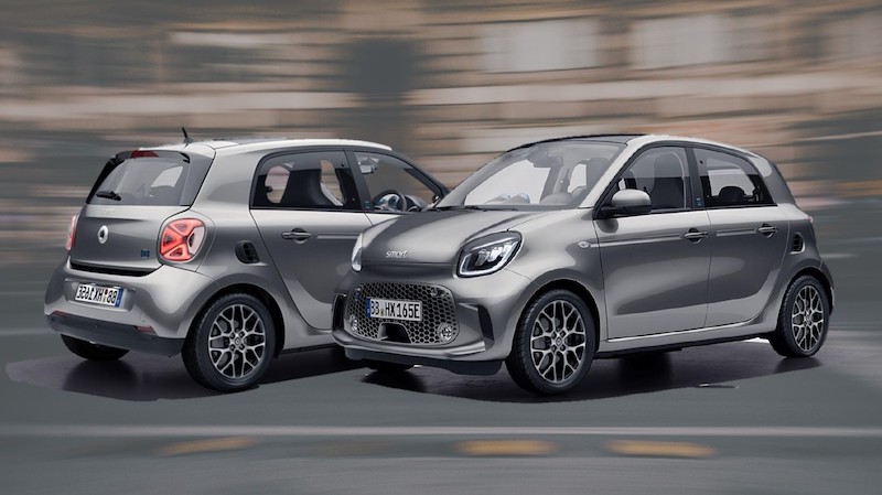 formula E:debuttano le smart EQ fortwo e forfour racingrey formula E:debuttano le smart EQ fortwo e forfour racingrey