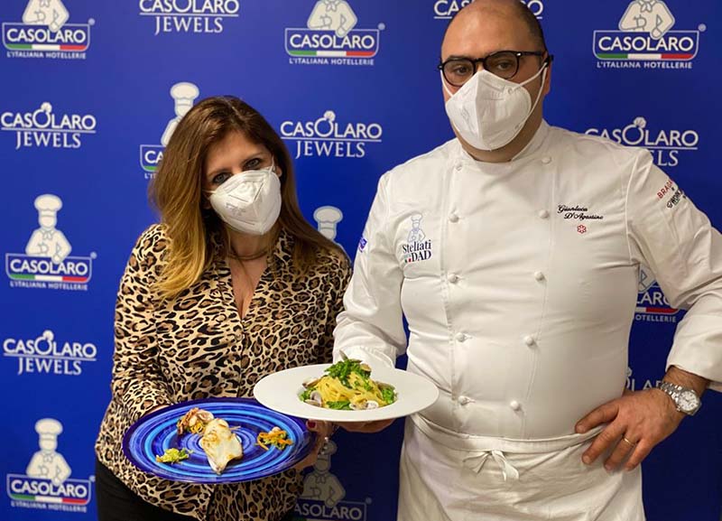 Chef stellati per la Dad, l’eleganza della semplicità di Gianluca D’Agostino Chef stellati per la Dad, l’eleganza della semplicità di Gianluca D’Agostino
