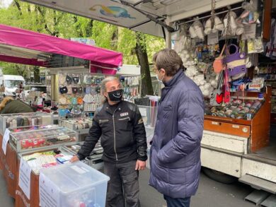 Milano, protesta degli ambulanti al mercato di via Crema