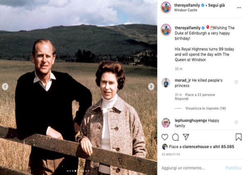 Regno Unito, è morto il principe Filippo: aveva 99 anni. Elisabetta in lutto Regno Unito, è morto il principe Filippo: aveva 99 anni. Elisabetta in lutto