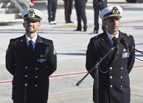 Marò, dopo 9 anni caso chiuso: risarcimento da 1 milione Marò, dopo 9 anni caso chiuso: risarcimento da 1 milione