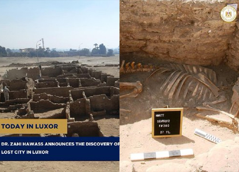 Egitto, straordinaria scoperta a Luxor: ritrovata la città d’oro di 3000 anni Egitto, straordinaria scoperta a Luxor: ritrovata la città d’oro di 3000 anni