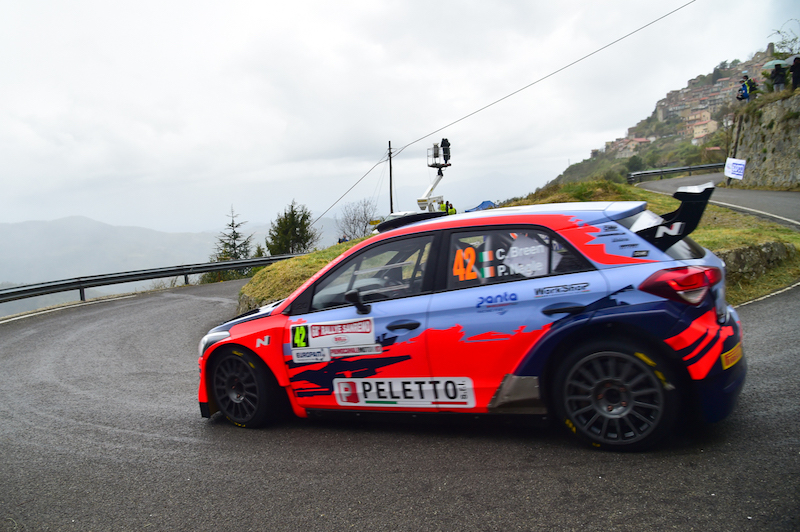 CIR, La Hyundai di Breen si aggiudica la prima PS del Sanremo CIR, La Hyundai di Breen si aggiudica la prima PS del Sanremo