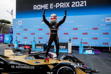 Al primo E-Prix, la DS E-TENSE FE21 subito vincente