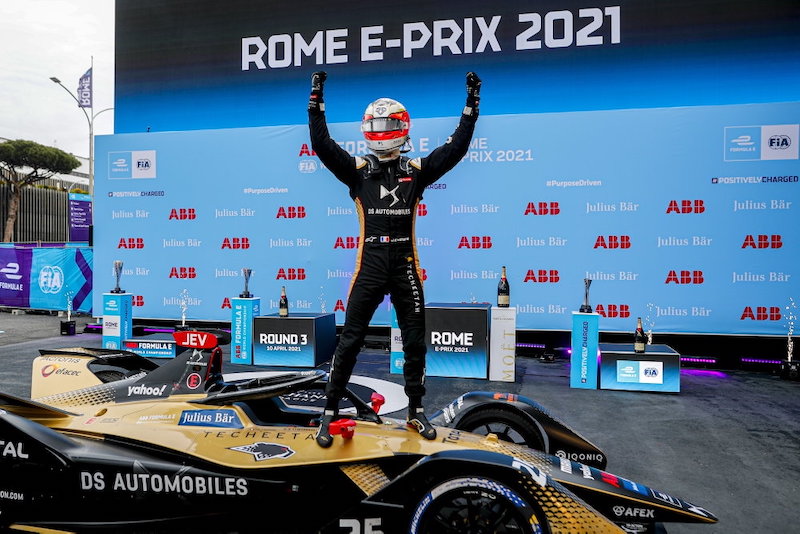 Al primo E-Prix, la DS E-TENSE FE21 subito vincente Al primo E-Prix, la DS E-TENSE FE21 subito vincente