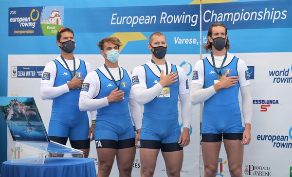 Conottaggio Europei 2021 l’Italia trionfa con cinque medaglie.