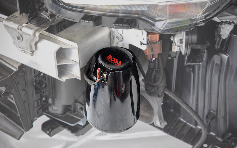 Un Sound System per la Opel Corsa-e Rally elettrica