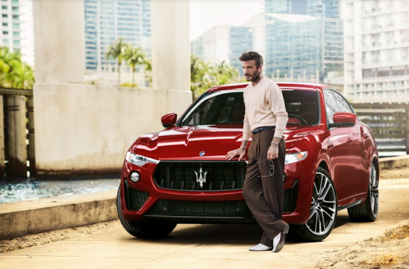David Beckham è il nuovo Global Ambassador di Maserati