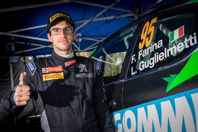 Al rally di Sanremo brillano Farina, Lucchesi e le Peugeot 208
