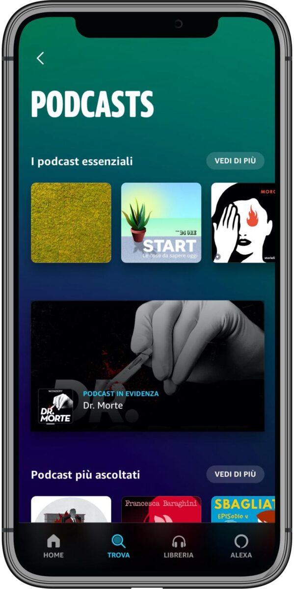 Amazon Music lancia i podcast in Italia: Fedez, Luis Sal, Gamberale, Murgia e…