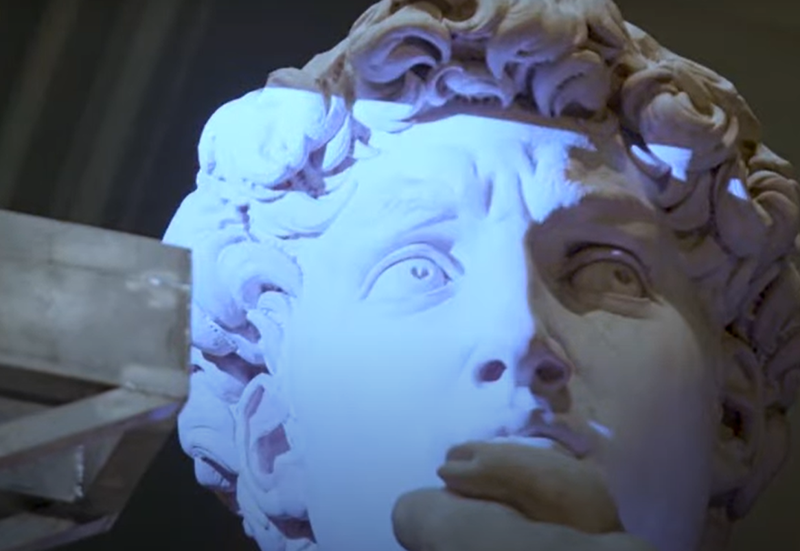 David di Michelangelo, la copia 3D lascia Firenze per l’expo di Dubai: VIDEO David di Michelangelo, la copia 3D lascia Firenze per l’expo di Dubai: VIDEO