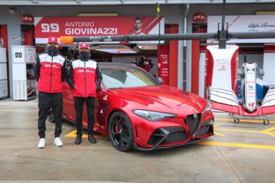 L’ Alfa Romeo Giulia GTAm debutta al Gran premio di Imola